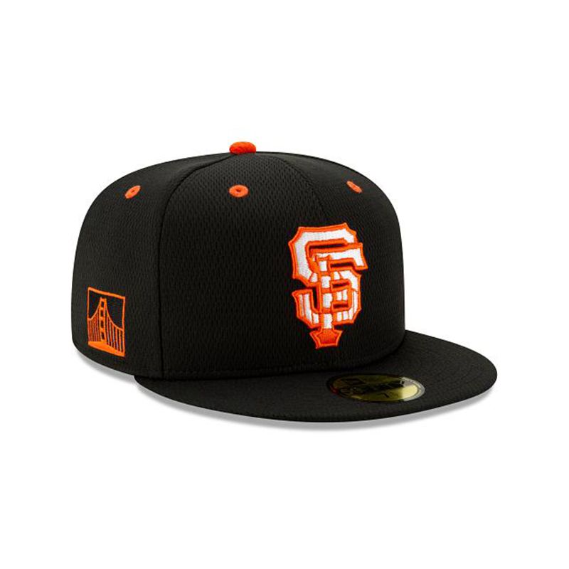 MLB San Francisco Giants 2021 Spring Training 59Fifty Fitted (LYQ9560) - Black New Era Caps